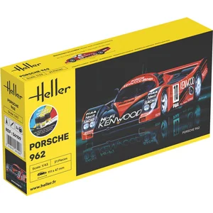 HELLER - Maquette Voiture Starter Kit Porsche 962 heller56109 1:43 Maq... pas cher