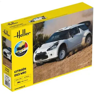 1:24 Heller 56758 Citroen DS3 WRC Rallye Auto - Starter Kit Plastic Mo... pas cher