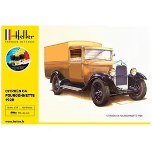 Maquette de voiture - HELLER - Citroën C4 Fourgon - 106 pièces - 15 ans