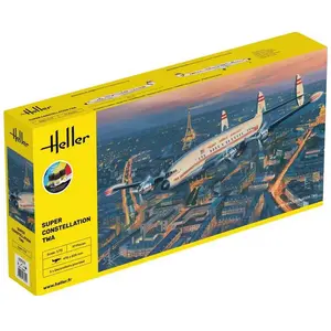 Heller 58391 Kit de démarrage Super Constellation TWA 1/72 pas cher