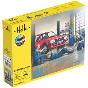 Heller Modelbouwpakket Diorama - 58755 Automonteurs I - voor Diorama -...