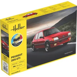[PRECOMMANDE] HELLER 58705 MAQUETTE STARTER KIT PEUGEOT 205 GTI 1/24