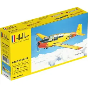 Maquette avion - HELLER - Saab Safir 91 - Enfant - Garçon - 15 ans