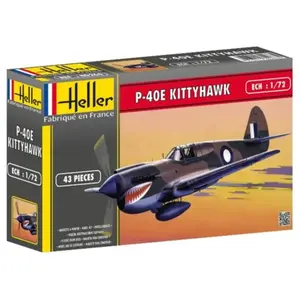 Comparateur de prix : 1:72 Heller 80266 P-40 Kitty Hawk Plane Plastic Modelbouwpakket