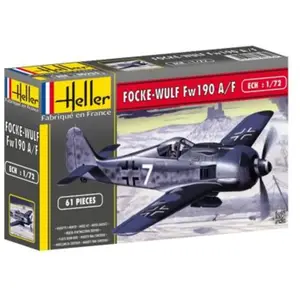 1:72 Heller 80235 Focke-Wulf FW190 A5/A8/F8 Plastic Modelbouwpakket