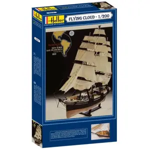 1:200 Heller 80830 Flying Cloud Schip Plastic Modelbouwpakket pas cher