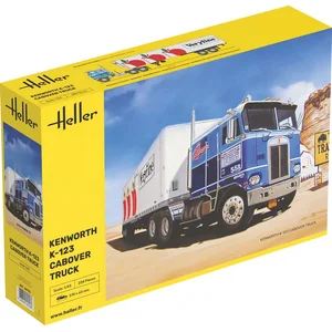 Heller Modelbouwpakket Auto - 80793 Kenworth K-123 Cabover Truck - Ame...Vendu parbol