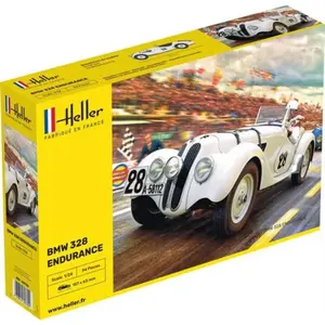 Maquette Voiture Bmw 328 Endurance - 1/24 - Heller 80782-Heller Joustra pas cher