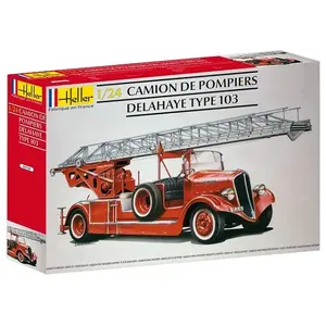 Comparateur de prix : Heller - 80780 - maquette - camion de pompier delahaye type 103 - bonn...