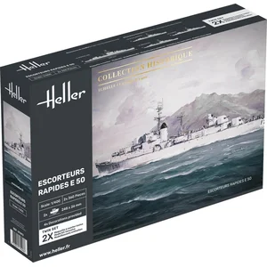 Heller Maquette bateau : Escorteurs rapides E50 aille Unique Coloris Unique pas cher