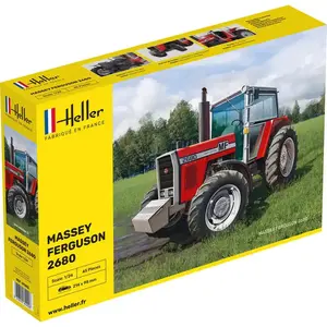 1:24 Heller 81402 Massey Ferguson 2680 tractor Plastic Modelbouwpakket pas cher