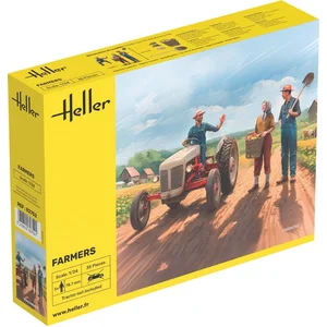 Heller Modelbouwpakket Diorama - 82752 Boeren voor Diorama - 3 Figuren...
