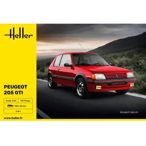 [PRECOMMANDE] HELLER 82705 MAQUETTE PEUGEOT 205 GTI 1/24 pas cher