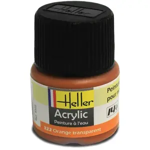 Heller - 9322 - Maquette - Orange Transparent