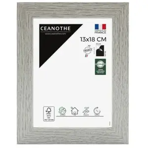 Cadre Photo 13x18 cm BRIO - Gris clair AUSTRALE