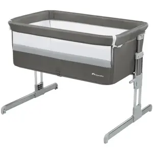 Bebeconfort Calidoo Co-Sleeper - Grey Mist - 2-in-1 babybedje - Hoogte verstelbaar