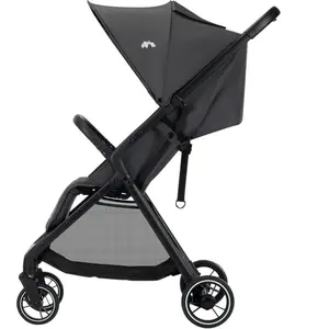 Bebeconfort Azur poussette canne compacte 0-3 ans (15 kg) pliage automatique à une main panier spacieux Mineral Graphite