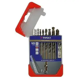Tivoly Coffret de 10 forets Technic SLR graduésVendu parrakuten
