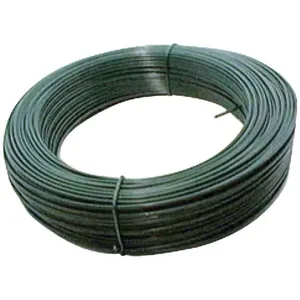 Fil de tension galva plastifié L50m Ø2,4mm Vert pas cher