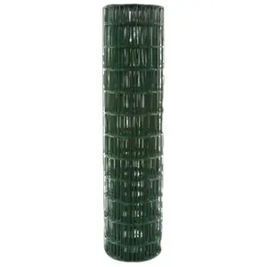 Grillage Résidentiel Plastifié Vert Maille 100 X 100 Mm 12mm - 20 Mêtres - Filiac pas cher