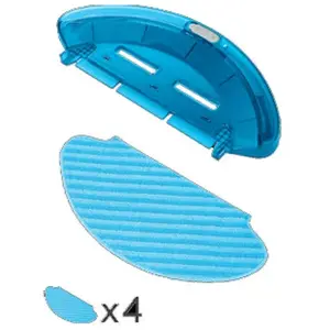 Comparateur de prix : Réservoir à eau + 4 serpillères - Aspirateur - ROWENTA (111974)