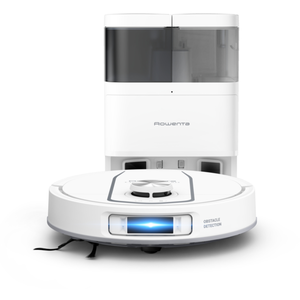 Rowenta X-Plorer S580 Max RR9547 - Robotstofzuiger - Hoge zuigkracht (10.000 Pa) - Slimme navigatie - Roterende Dweilen - All in one leegstation (wet & dry) - Automatische reining en droging dweilen