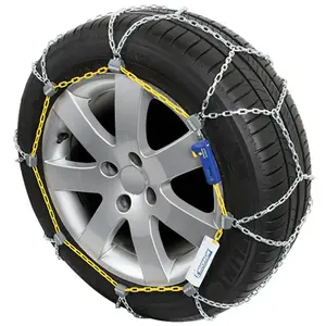MICHELIN Chaînes neige, MICHELIN Elastic Fit Chain, Chaîne métallique, Tension Automatique, Montage Simple et rapide : 3 min (Ref: 008210) pas cher