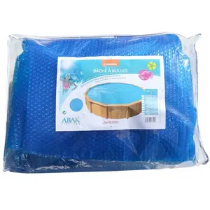 trigano Bâche à bulles pour piscine métal ovale 10,05 x 5,50 m. intérieure.