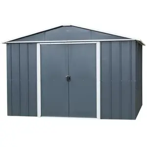 Abri de jardin en métal 65AEYZ - 2,20m2 - anthracite - YARDMASTER pas cher
