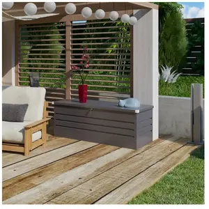 trigano Coffre de jardin métal 700 L pas cher