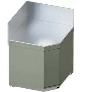 Meuble de cuisine extérieure ENO MODULO Angle-Sauge pas cher