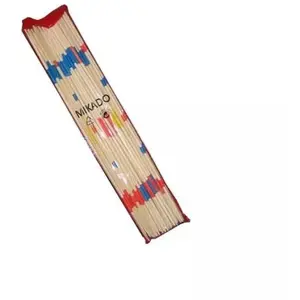 JEUJURA L'ARBRE A JOUER Grand mikado en bois 50 cm - Pochette plastique pas cher