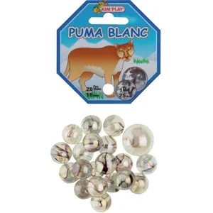 KIM'PLAY 20+1 Billes Puma Blanc pas cher