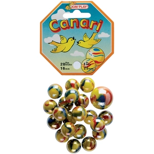 bille - boulet - calot - boulard - caille kim'play 20+1 billes canari pas cher