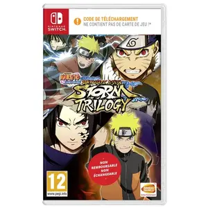 Naruto Ultimate Ninja Storm Trilogy Jeu Nintendo Switch - Code in a bo... pas cher