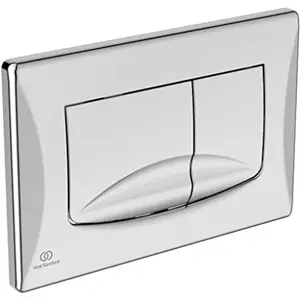 Reservoir wc Ideal standard - R0109AA - SOLEA Plaque de Commande pour rincage, Chrome pas cher