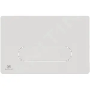 Ideal Standard, Plaque de déclenchement, Plaque de déclenchement IDS M4 OLEAS déclenchement mécanique blanc pas cher