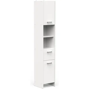 CBA Kolomkast Coralie | 33,6 x 32,8 x 191,5 cm | Wit pas cher