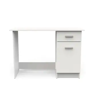 Home123, Bureau, Schreibtisch OSIRIS 425396 weiss (45 x 45 x 75 cm) pas cher