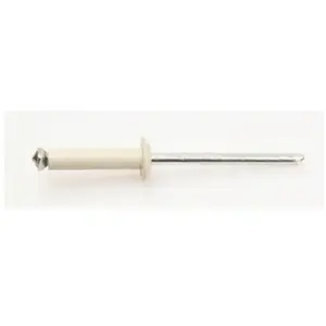 TOPCAR DEGOMETAL - 100 Rivets aveugles éclatés Alu/Acier Tête Ronde Standard - Ral9002 4X16 - 133 140 161 pas cher