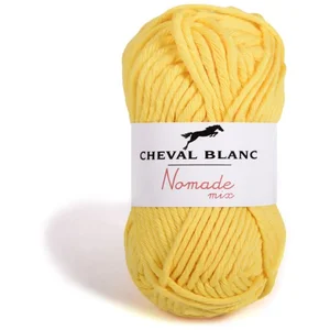 Pelote de coton à tricoter NOMADE MIX - Cheval Blanc(...) - 051 Jaune