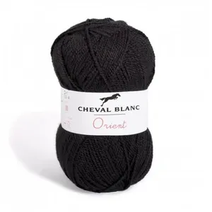 Fil à tricoter ORIENT - Cheval Blanc(...) - 12 Noir