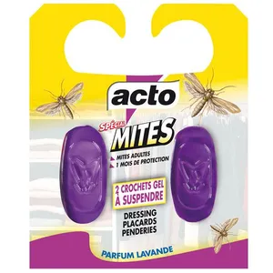 5531 Acto crochet spécial mites textile x 2 - ACTO pas cher