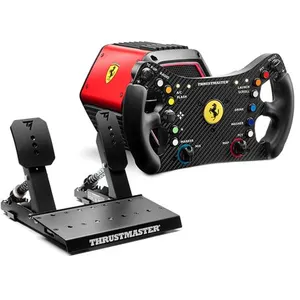 Thrustmaster T818 Ferrari 488 GT3 (PC, Windows), Manette, Rouge, Noir pas cher