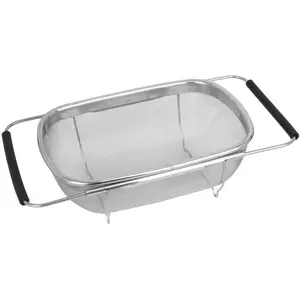Equinox 503210 Passoire extensible en acier inoxydable 29 x 19 x 10,5 cm pas cher