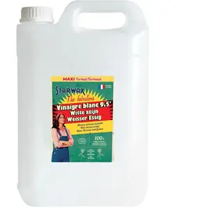 STARWAX FABULOUS Vinaigre Blanc 9.5° sans Parfum, 6 L pas cher