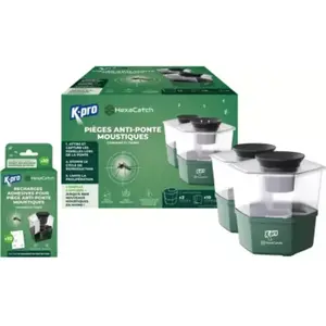 Appareil anti moustique K.PRO de 2 pièges anti-ponte pas cher