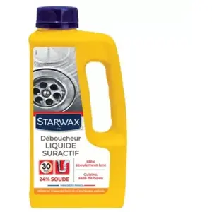 STARWAX DEBOUCHEUR CUISINE-SALLE DE BAINS 1L pas cher