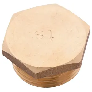 RIQUIER Bouchon laiton mâle 08x13, 1/4' pas cher