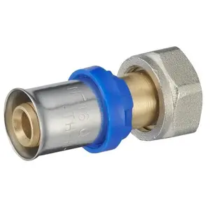 Raccord Multicouche à Sertir Multi profils Ø20 - Femelle Tournant 20x2... pas cher